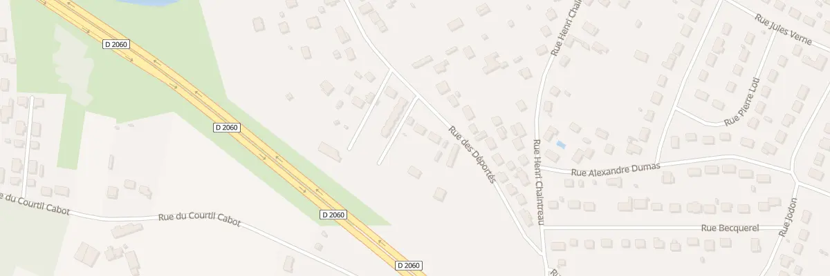 Plan du 9 Rue des Déportés à Villemandeur