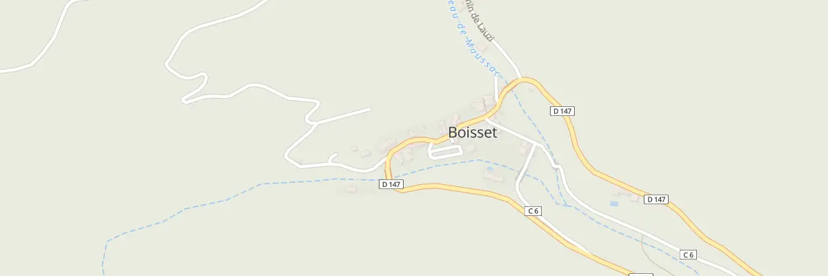 Plan du 5023 Le Village à Boisset