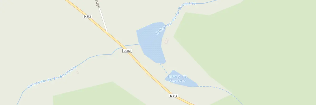 Plan du 5134A Montais au Brethon