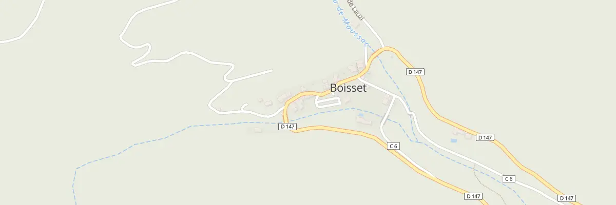 Plan du 5038 Le Village à Boisset