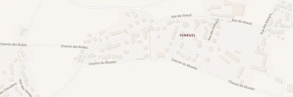 Plan du 101 Che du Moutier à Saint-Mesmes