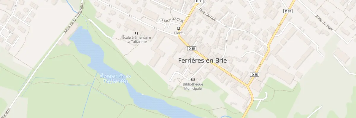 Plan du 31 Rue Jean Jaures à Ferrières-en-Brie
