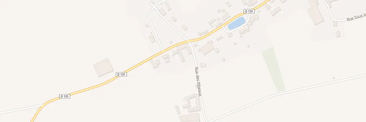 Plan du 31 Rue des Ribeaux à Rouvroy-en-Santerre