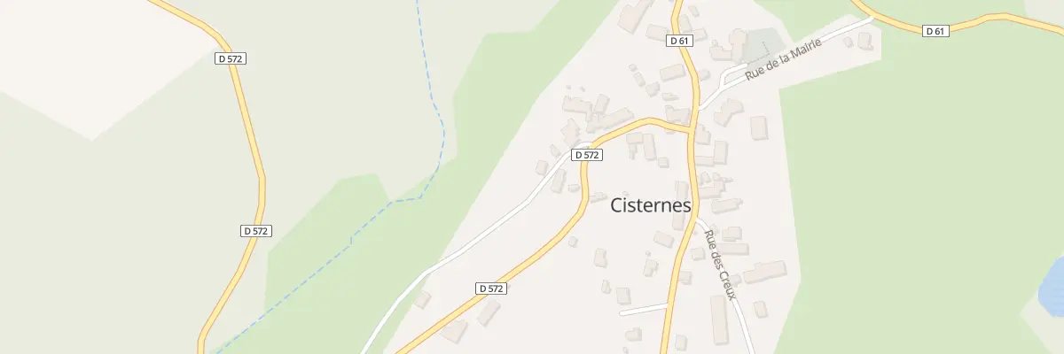 Plan du 5321 Le Bourg à Cisternes-la-Forêt