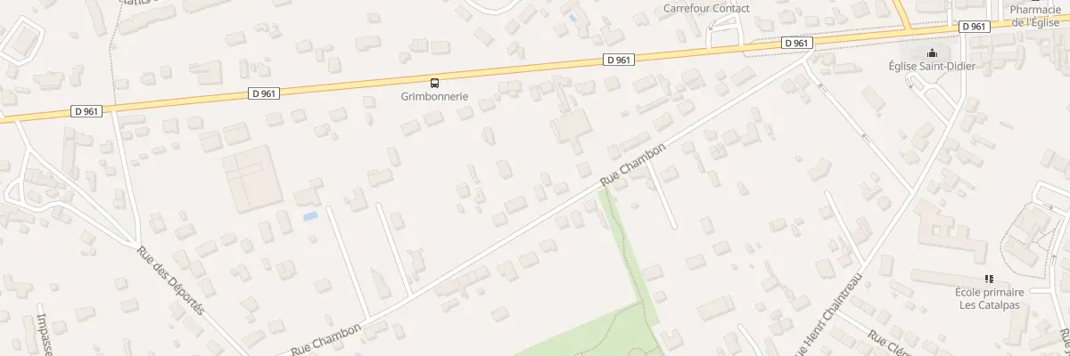 Plan du 18 Rue Chambon à Villemandeur