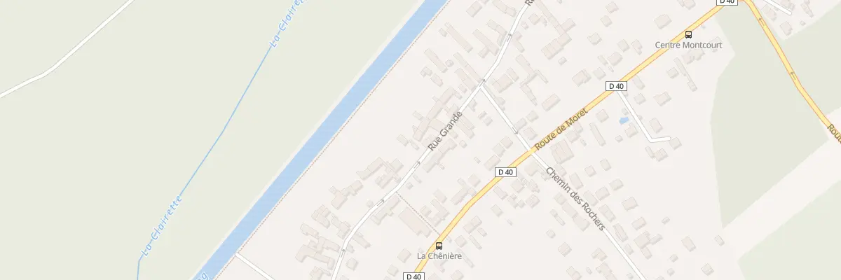 Plan du 73 Rue Grande à Moncourt-Fromonville