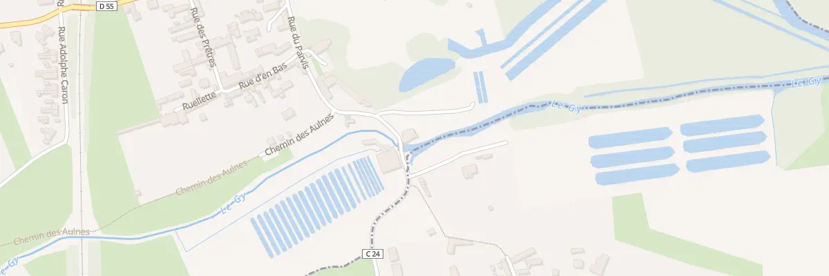 Plan du 14 Rue du Parvis à Étrun