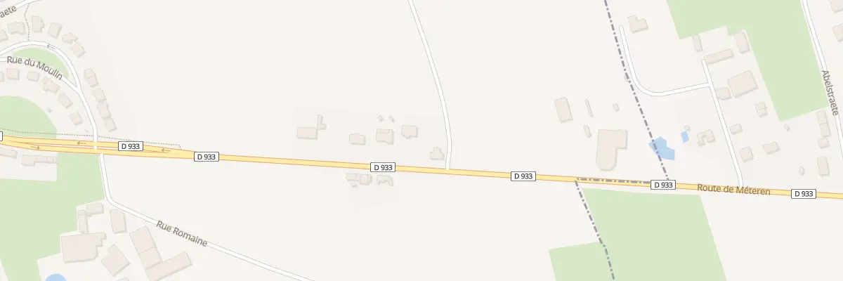 Plan du 344 Rue Nationale à Méteren