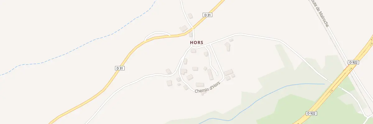 Plan du 5385 Hors à Saint-Sauves-d’Auvergne