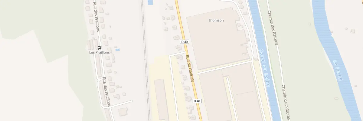 Plan du 59 Rue du Gatinais à Bagneaux-sur-Loing