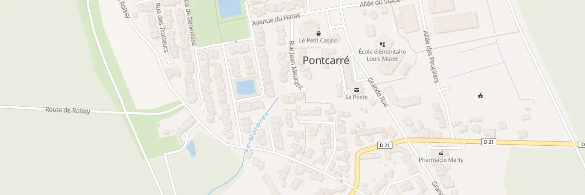 Plan du 18 Rue Jean Meurant à Pontcarré