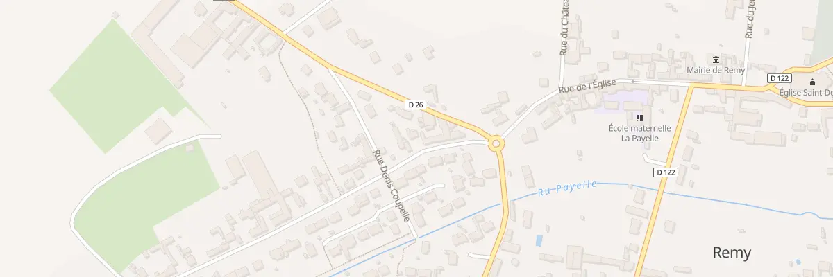 Plan du 74 Rue de la Merault à Remy