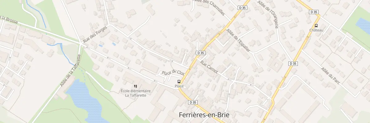 Plan du 2 Rue Paul Doumer à Ferrières-en-Brie