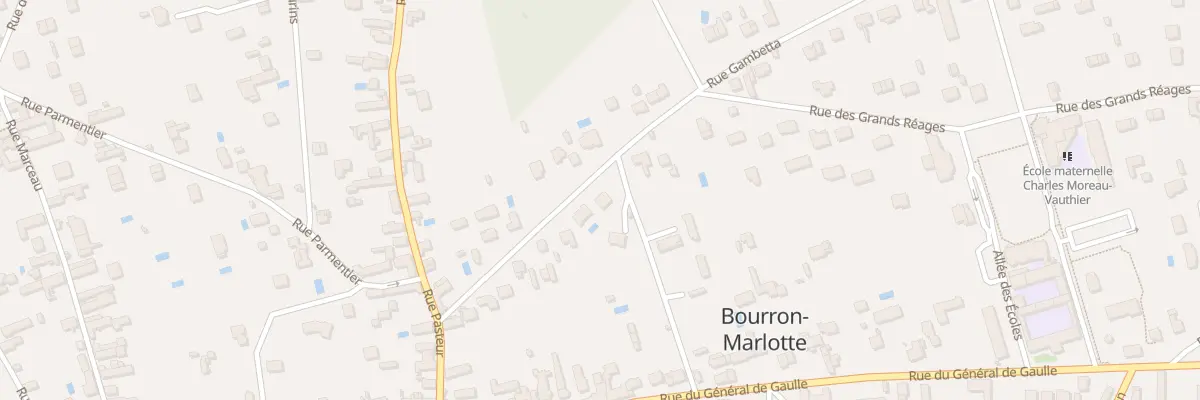 Plan du 16 Rue Gambetta à Bourron-Marlotte