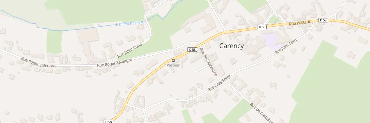 Plan du 4 Rue Gambetta à Carency