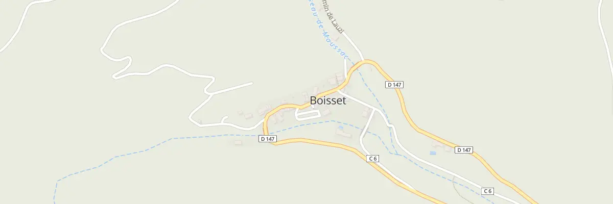 Plan du 5008 Le Village à Boisset