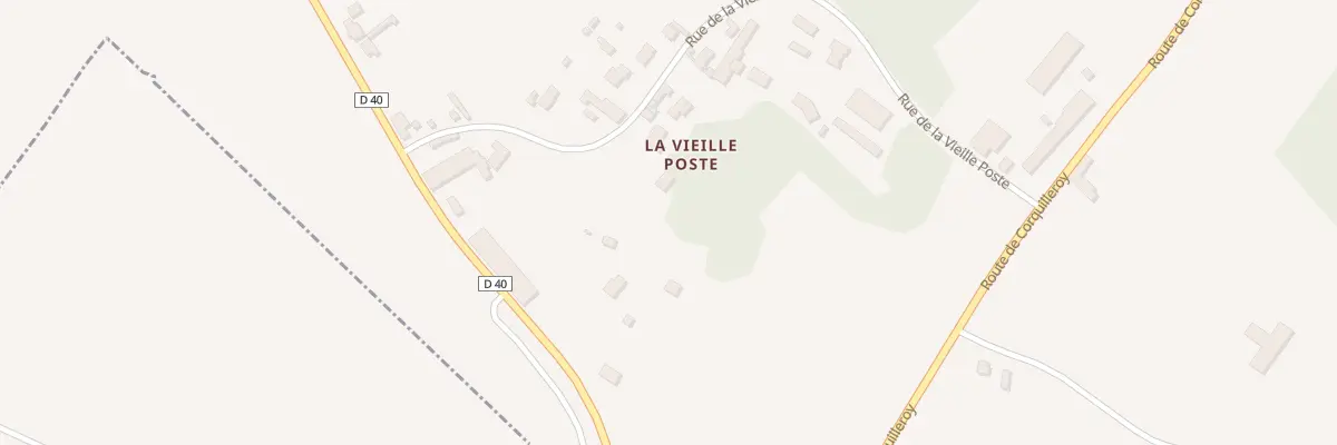 Plan du 19 Ham de la Vielle Poste à Girolles