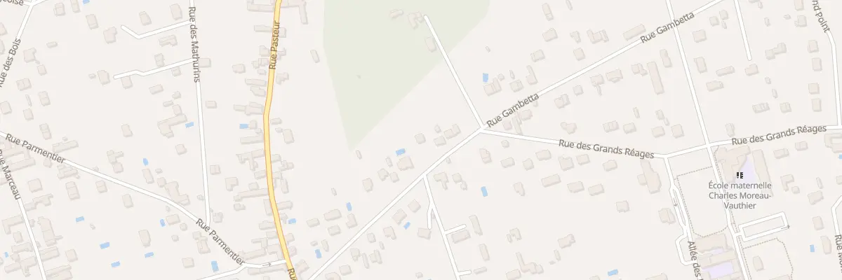 Plan du 13 Rue Gambetta à Bourron-Marlotte
