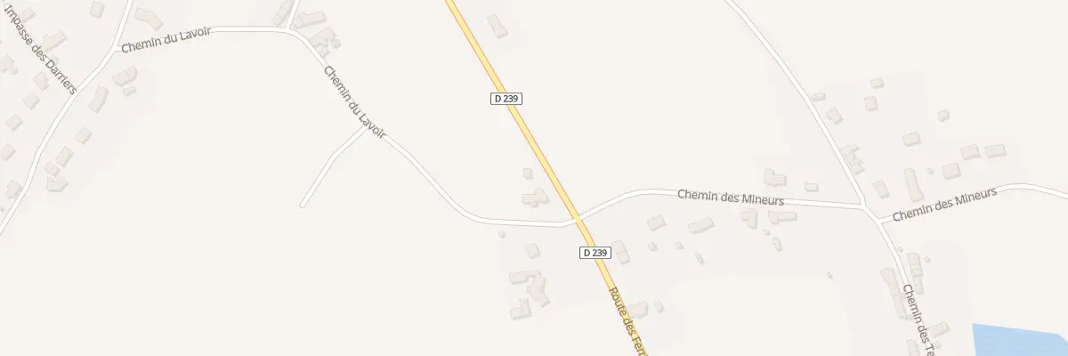 Plan du 58 Rte des Ferrières à Chamblet
