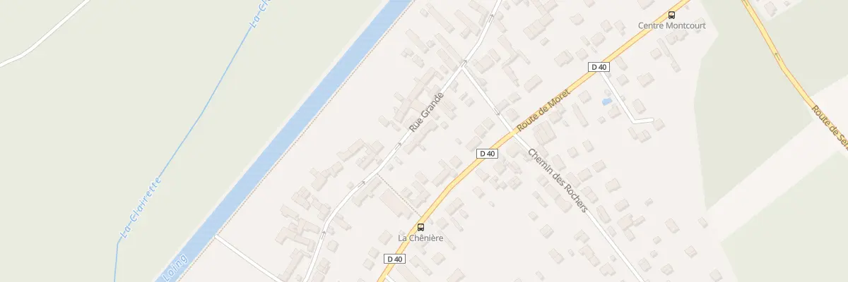 Plan du 46 Rue Grande à Moncourt-Fromonville