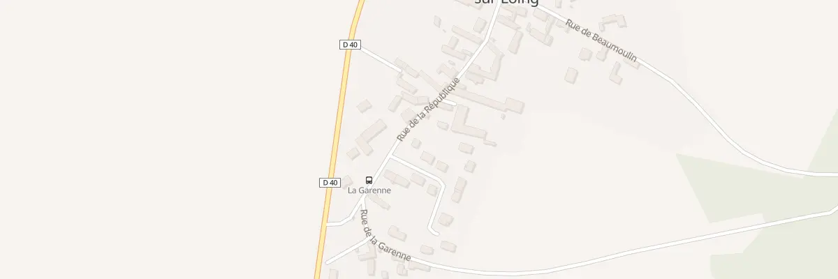 Plan du 1 Rue des Champs à La Madeleine-sur-Loing