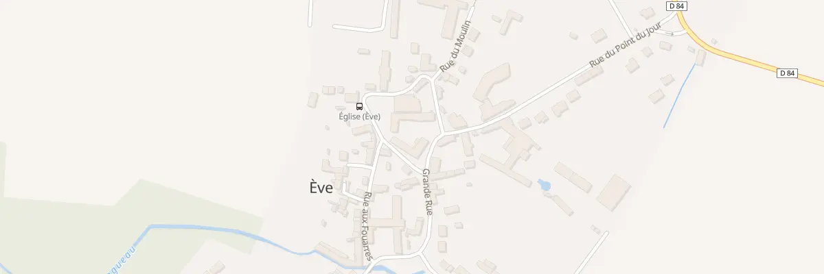 Plan du 1 Rue de la Courcelle à Ève