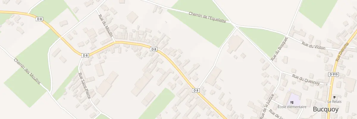 Plan du 48 Rue du Moulin à Bucquoy