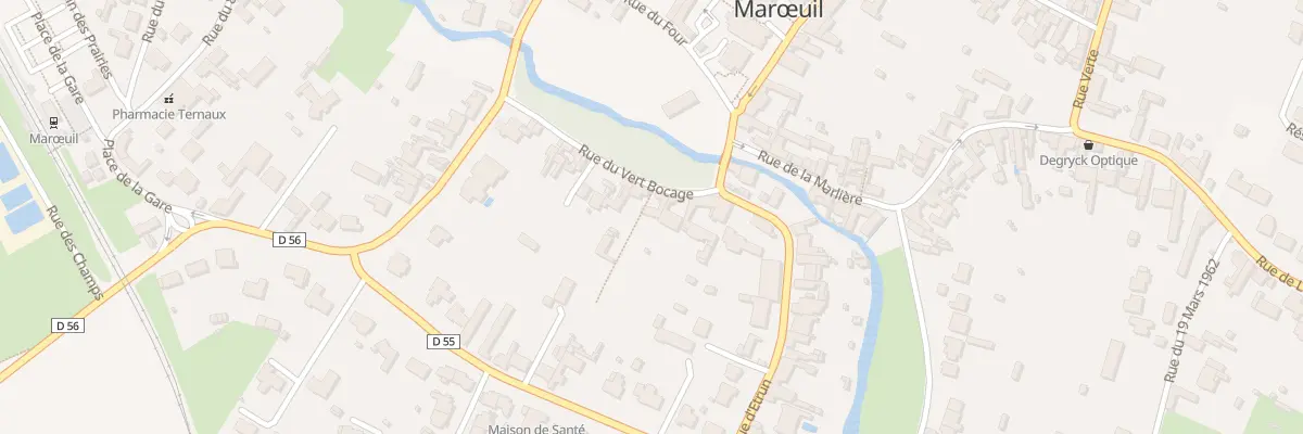Plan du 5 Rue du Vert Bocage à Marœuil