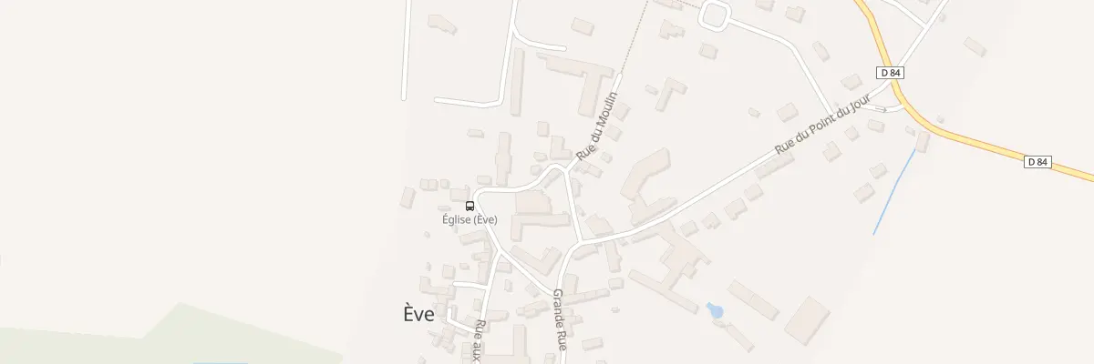 Plan du 3 Rue de la Courcelle à Ève