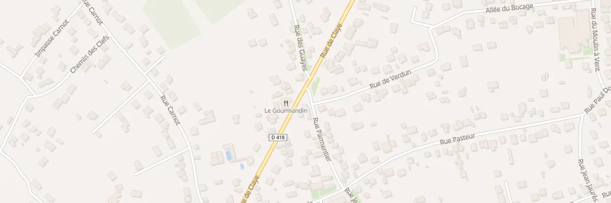 Plan du 120 Rue de Claye à Thorigny-sur-Marne