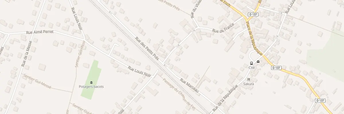 Plan du 31B Rue de France à Bois-le-Roi