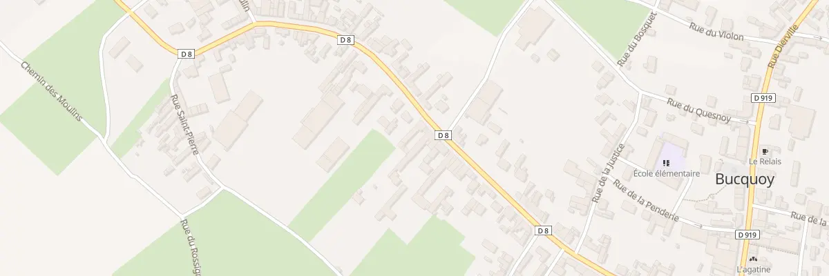 Plan du 39 Rue du Moulin à Bucquoy