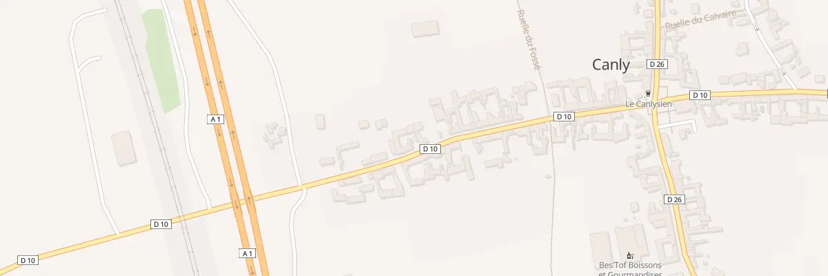 Plan du 32 Rue de la Gare à Canly