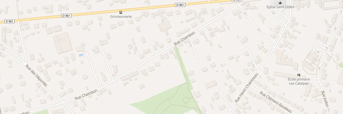 Plan du 27 Rue Chambon à Villemandeur
