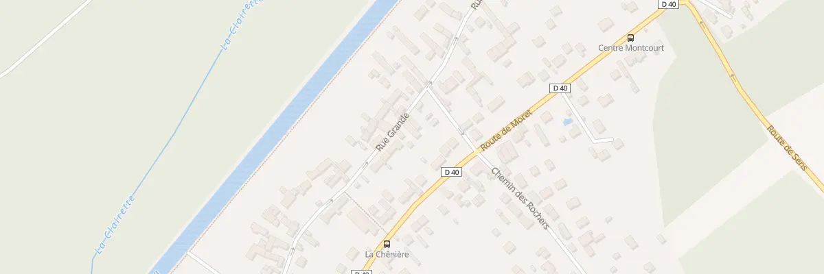 Plan du 48 Rue Grande à Moncourt-Fromonville