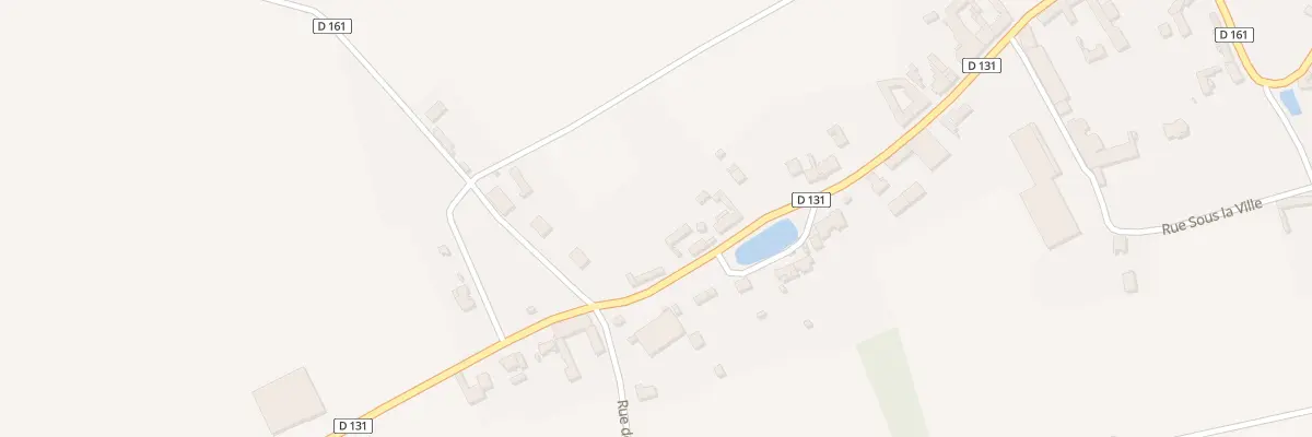 Plan du 376 Rue de la Chapelle à Rouvroy-en-Santerre
