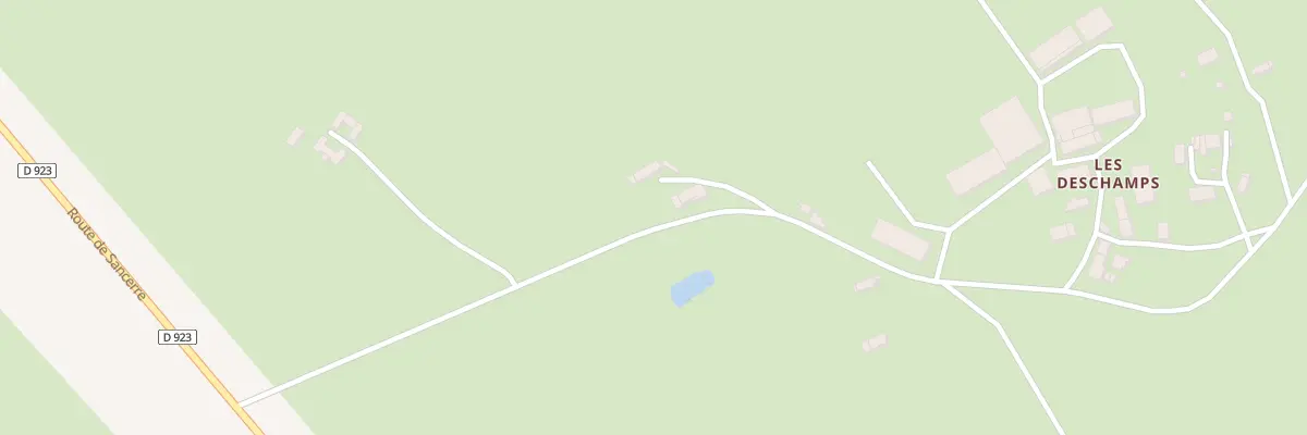 Plan du 251 La Ratiere à Jars