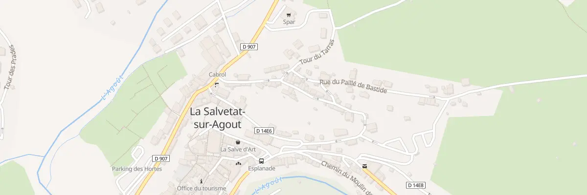 Plan du 62 Barri Campemar à La Salvetat-sur-Agout