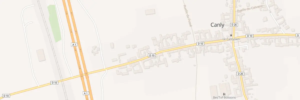 Plan du 30 Rue de la Gare à Canly