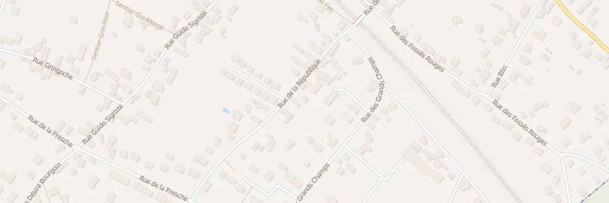 Plan du 37 Rue de la République à Bois-le-Roi