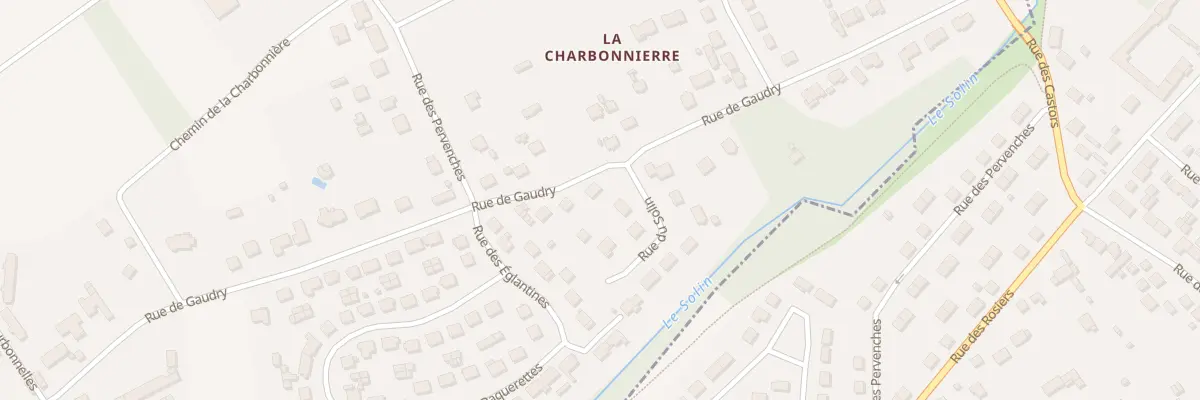 Plan du 800 Rue de Gaudry à Pannes
