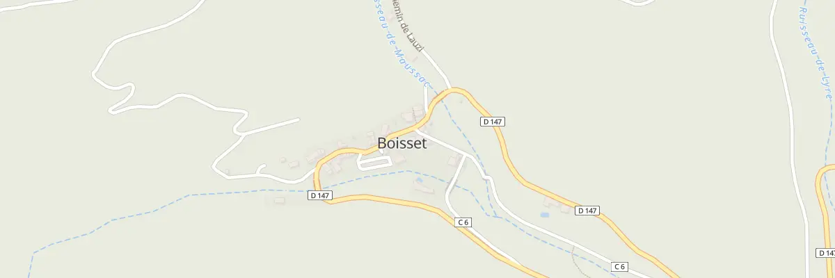 Plan du 5028 Le Village à Boisset