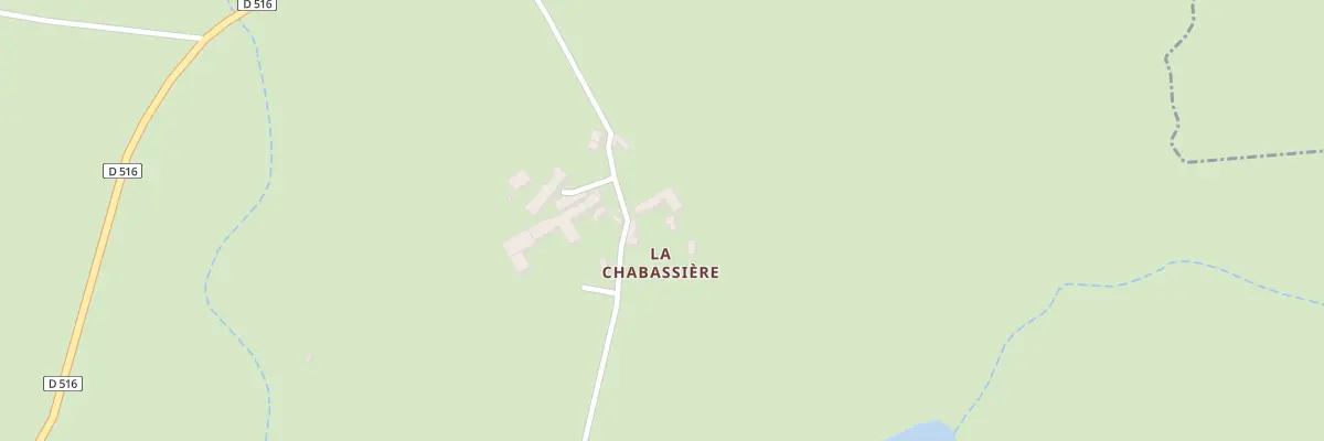 Plan du 5003 La Chabassiere à Biollet