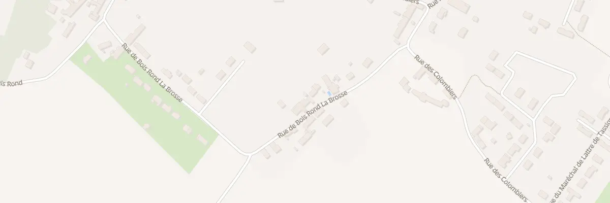 Plan du 59 Rue de Bois Rond la Brosse à Villemandeur