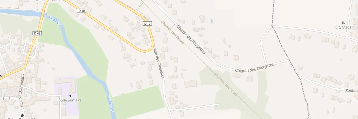 Plan du 1 Les Closeaux à Soignolles-en-Brie