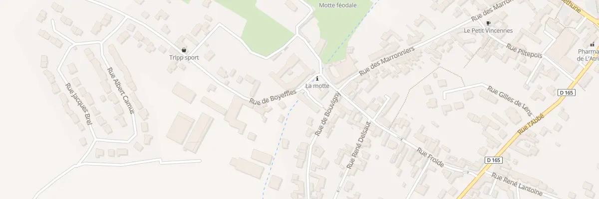 Plan du 1 Res de l’Abreuvoir à Aix-Noulette