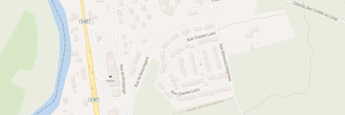 Plan du 17 Rue Charles Lorin à Nemours
