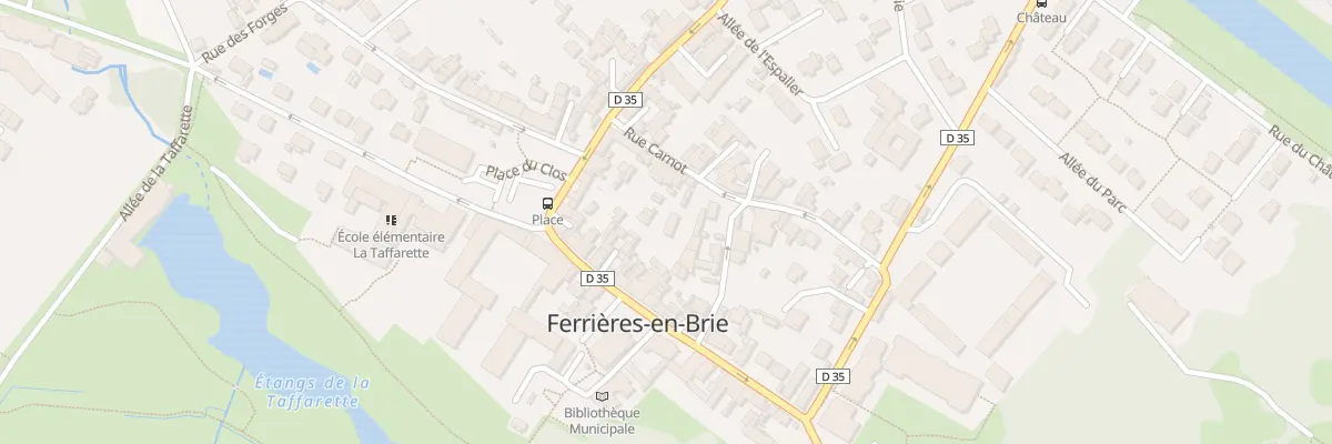 Plan du 15 Rue Carnot à Ferrières-en-Brie