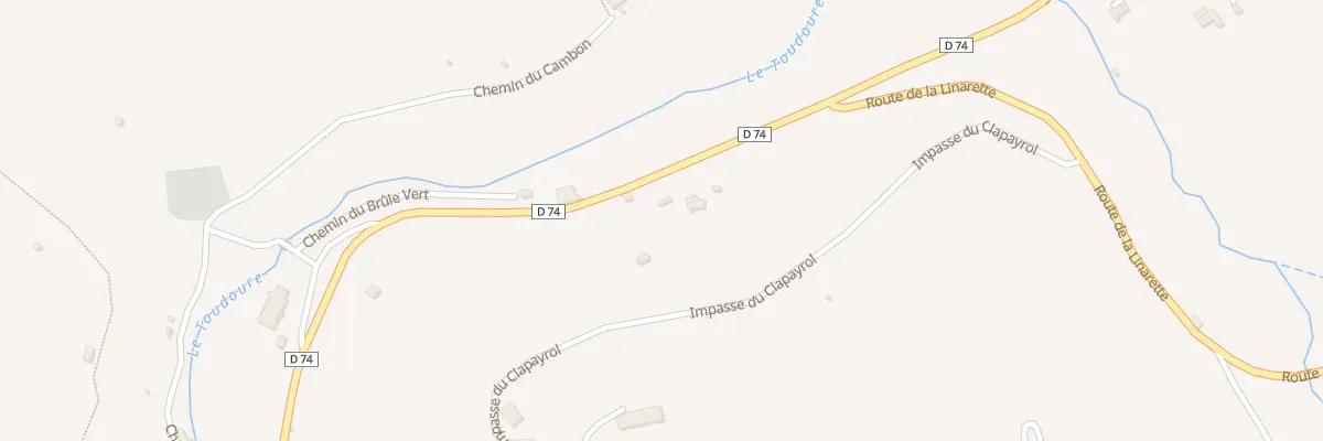 Plan du 5111A Caucas à Saint-Sever-du-Moustier