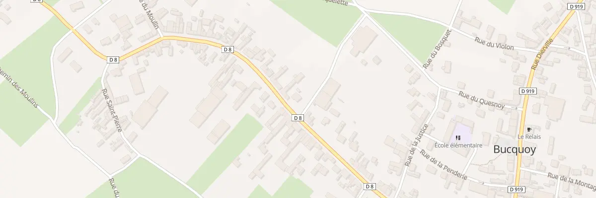 Plan du 42A Rue du Moulin à Bucquoy